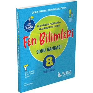 Muba Yayınları 8. Sınıf LGS Fen Bilimleri Soru Bankası 0922