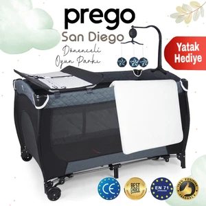 San Diego Plus Oyun Parkı 70*120 cm + Yatak