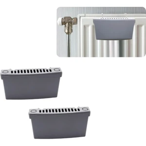 Parfümlü Nemlendirici Kalorifer Petek Suluğu 2 Li Gri