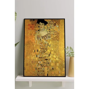Adele Bloch Portresi - Klimt Sanatsal Çerçeveli Tablo