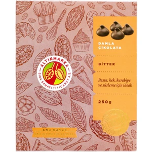 Alt 317 Bitter Damla Çikolata 250G