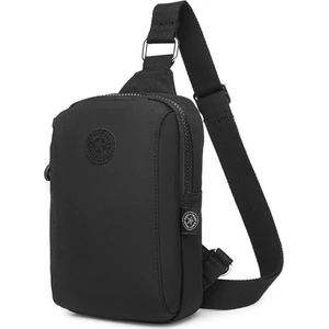 Smart Bags Krinkıl Kumaş Bodybag Uniseks Postacı Çantası BC KL 3105 - Siyah