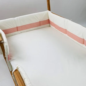 G&g Baby Ekru - Pembe Montessori Yataklar Için Yan Koruma Seti Bridgemall