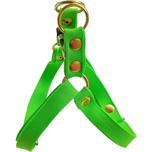 Köpek göğüs tasması minik ırk yumuşak kolon yeşil genişlik:1,5cm boyun ölçüsü:22-40cm ayarlamalı dog harness GT3-31