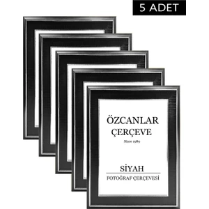 Özcanlar Çerçeve Boş Çerçeve Resim Çerçevesi Düğün Çerçevesi Çerçeve Gold Çerçeve Siyah Çerçeve Beyaz Çerçeve 5 Adet