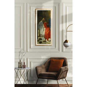 Özcanlar Çerçeve Ahşap Çerçeveli Tablo Çerçeveli Ahşap Dekor Tablo Seti Dekoratif Tablo Kaplumbağa Terbiyecisi 2