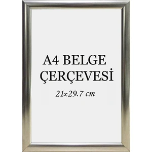 Özcanlar Çerçeve Diploma Çerçevesi  Belge Çerçevesi Sertifika Fotoğraf Çerçevesi A4 Tekli Boş Çerçeve 21X30