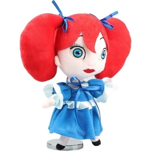 Jimmy Fois  Poppy Playtime Kızıl Saçlı Kız Bebek Peluş 0yuncak 25CM - Mavi/kırmızı  (Yurt Dışından)