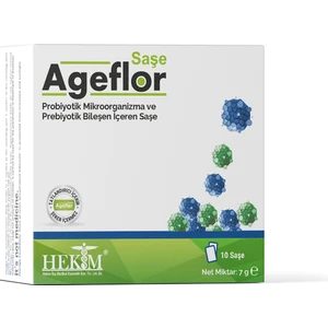 Ageflor Probiyotik ve Prebiyotik İçeren Saşe