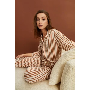 Alexander Gardi Çizgili Pijama Takımı (B22-143USU)