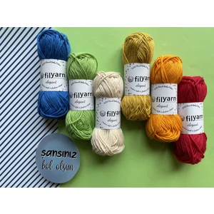 Bibu Punch Bibupunch Filyarn 6'lı Ip Seti - 3 ( Yaz Renkleri)