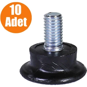 Bingo Rotil Ayak M8 Civatalı 25 Mm Profil Ayağı 2.5 Cm (10 Adet)