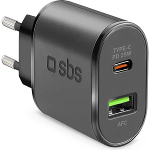 1xusbc Pd 25W, 1xusba 18W Seyahat Şarj Cihazısiyah