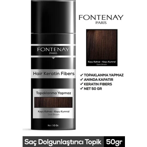 Topik Keratin Fıbers Koyu Kahve Topik