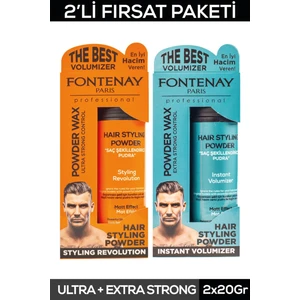 Saç Şekillendirici Pudra Toz Wax Mat Effect Ve Ultra Strong 20gr