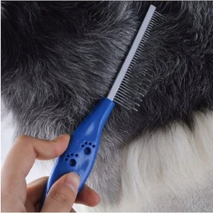 Kedi Köpek Tüy Açma Tarağı Kıtık Açıcı Bakım Tarağı Metal