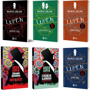 Arsen Lupen 4 Kitap ve Arsen Lupen 2 Ajanda