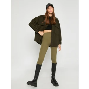 Yüksek Bel Basic Tayt