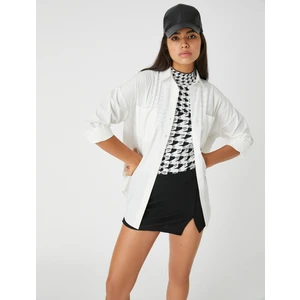 Pamuklu Oversize Gömlek