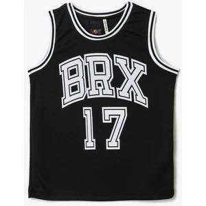 Baskılı Atlet Bisiklet Yaka