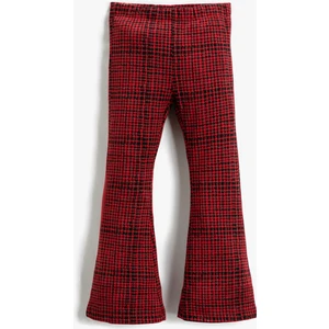 İspanyol Paça Tayt Beli Lastikli