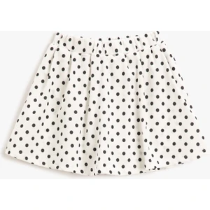 Puantiyeli Mini Etek
