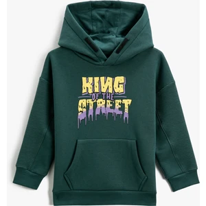 Kapüşonlu Sweatshirt Kanguru Cepli