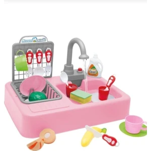 Apiko Shop Modern Lavabo Pilli Çeşmeli Mutfak Seti (25PARÇA)