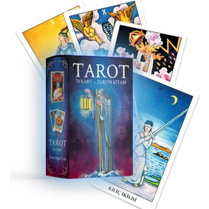 İkilem Yayınevi 78 Tarot Kartı Ve Yorum Kitabı / Klasik Tarot Destesi