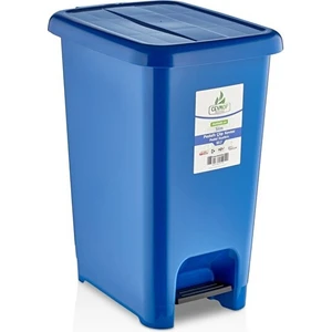 Slim Pedallı Çöp Kovası Renkli (30 Lt)Ceymop