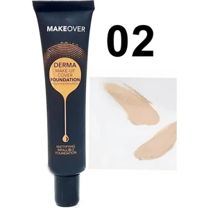 Makeover Derma Make Up Cover Matte Fondöten 02 Tüp