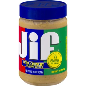 Fıstık Ezmesi Extra Crunchy Peanut Butter 454 gr x 2 Adet Glutensiz