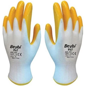 Sarı Nitril Eldiven Pn7 No 10