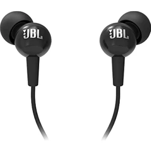 Jbl C100SI Kulakiçi Kablolu Kulaklık, Siyah, 3 Çift Kulak Pedi (Büyük - Orta - Küçük), Tek Tuş Kontrol