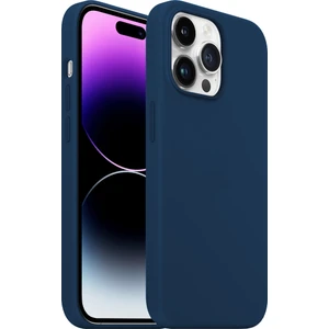 Buff iPhone 14 Pro Max Rubber Fit Kılıf Navy Blue