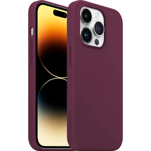 Buff iPhone 14 Pro Rubber Fit Kılıf Plum