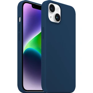 Buff iPhone 14 Plus Rubber Fit Kılıf Navy Blue