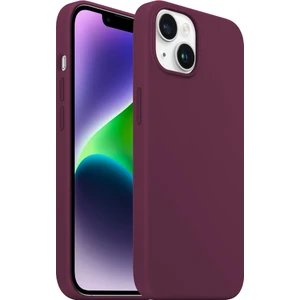 Buff iPhone 14 Plus Rubber Fit Kılıf Plum