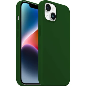 Buff iPhone 14 Rubber Fit Kılıf Dark Green