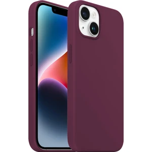 Buff iPhone 14 Rubber Fit Kılıf Plum