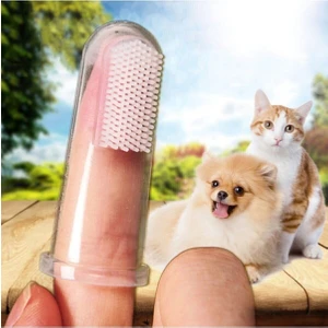 Kedi Ve Köpek Için Parmak Diş Fırçası 1 Adet