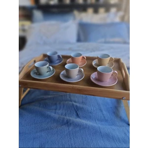 Kütahya Porselen Bistro 12 Parça 6 Kişilik Kahve Takımı