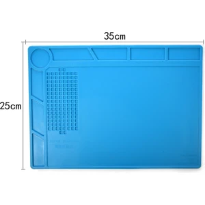 S130 Isıya Dayanıklı Silikon Ped Tamir Pedi 35x25cm