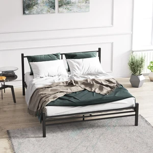 Metal Karyola, Defne Metal Karyola 150 x 200 cm Siyah Renk