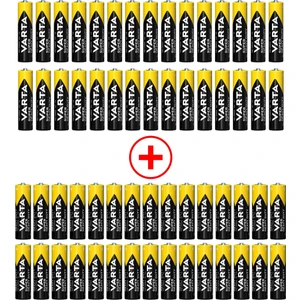 Super Heavy Duty 60'lı Özel Pil Paketi(30 AA+ 30 AAA)