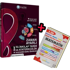 Çanta Yayınları 8. Sınıf Kazanım Tc. Inkılap Tarihi ve Atatürkçülük Soru Bankası