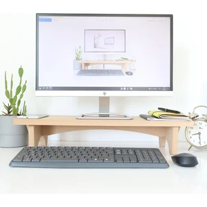 MONİTÖR STANDI – MONİTÖR YÜKSELTİCİ – LAPTOP STANDI – AHŞAP – AMS1