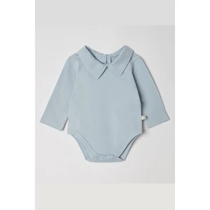 Organik Polo Yaka Suprem Body,mavi