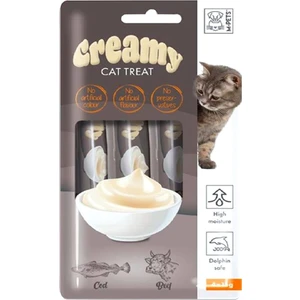 Morina Balıklı ve Biftekli Sıvı Kedi Ödülü 4X15 gr