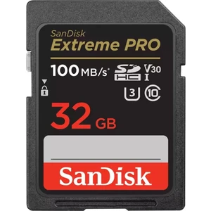 Extreme Pro 32GB 100/90MB/S Sdhc V30 Uhs-I U3 Hafıza Kartı SDSDXXO-032G-GN4IN